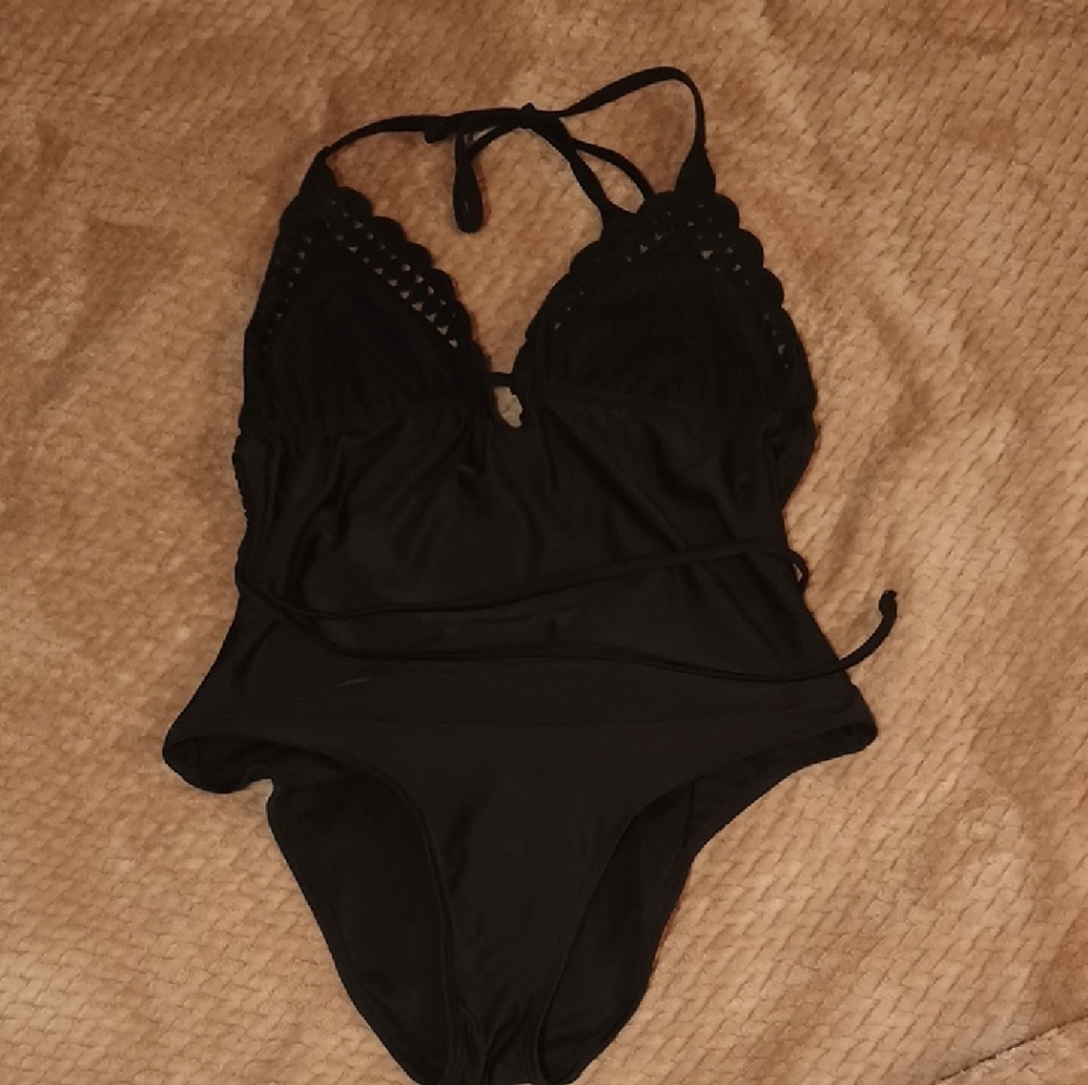 No Boundaries Black Women Swim One Piece